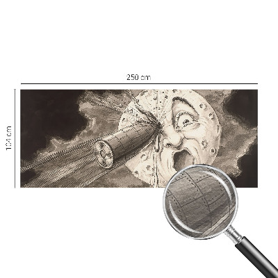 Foto tapet Kosmisk kollision