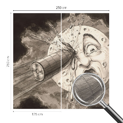 Foto tapet Kosmisk kollision