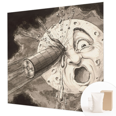 Foto tapet Kosmisk kollision