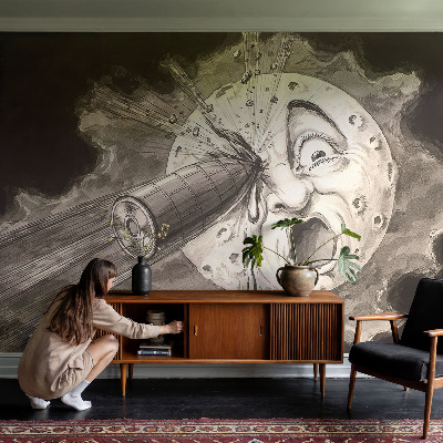 Foto tapet Kosmisk kollision