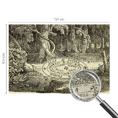 Vlies fototapet Magisk cirkel