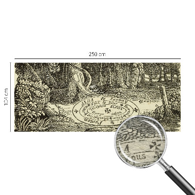 Vlies fototapet Magisk cirkel