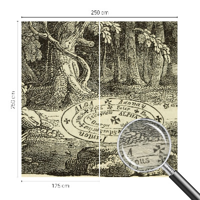 Vlies fototapet Magisk cirkel