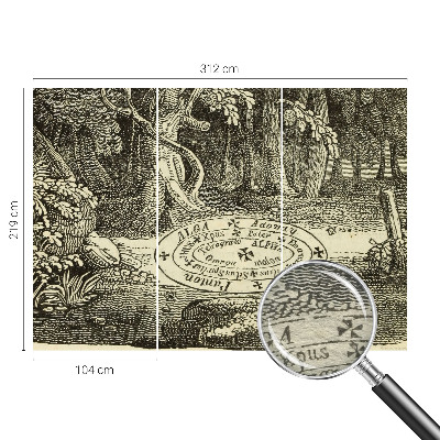 Vlies fototapet Magisk cirkel