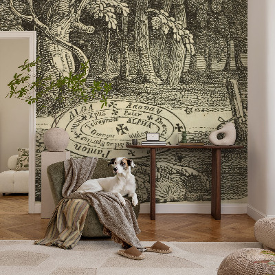 Vlies fototapet Magisk cirkel