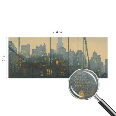 Fototapet til børn Aftenpanorama