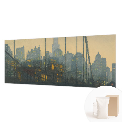 Fototapet til børn Aftenpanorama