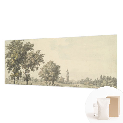 Fotovæg stue En stille park