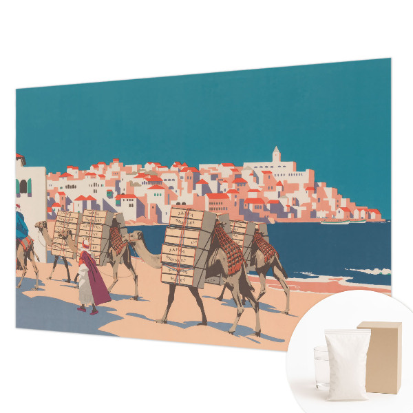 Væg tapet Kamelkaravane