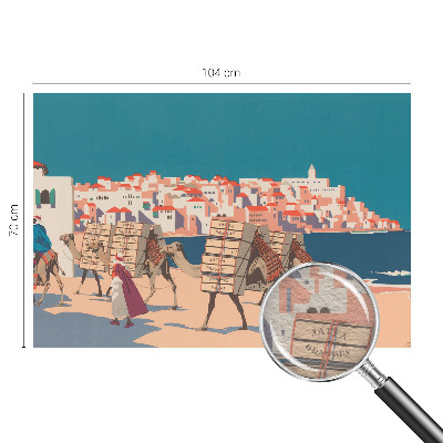 Væg tapet Kamelkaravane