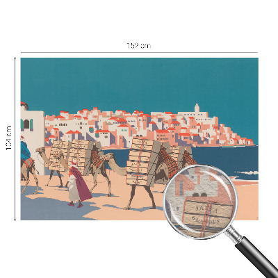 Væg tapet Kamelkaravane