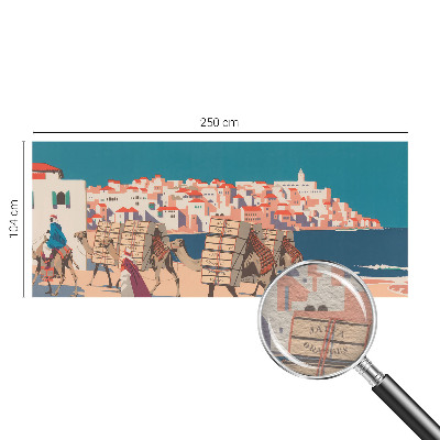 Væg tapet Kamelkaravane