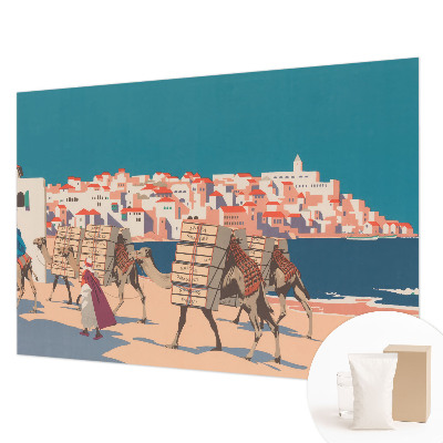 Væg tapet Kamelkaravane