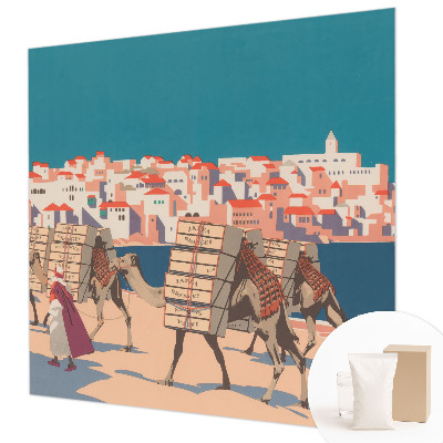 Væg tapet Kamelkaravane