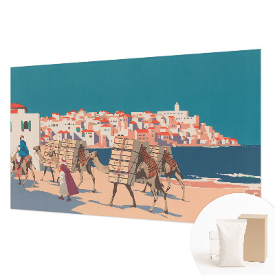 Væg tapet Kamelkaravane