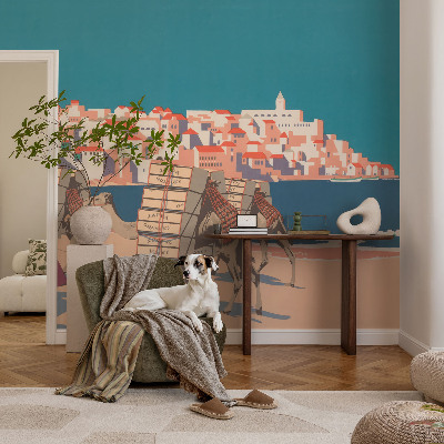 Væg tapet Kamelkaravane