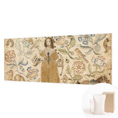 Fototapet stue Farverig natur