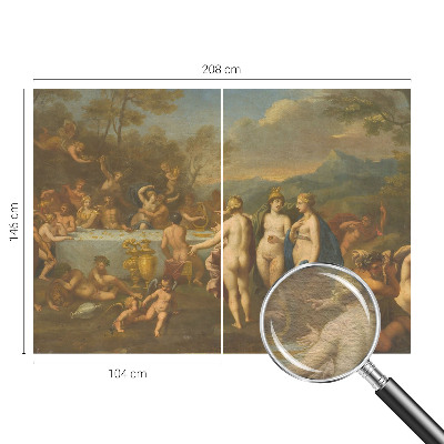 Fototapet børneværelse Gammel fest