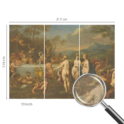 Fototapet børneværelse Gammel fest