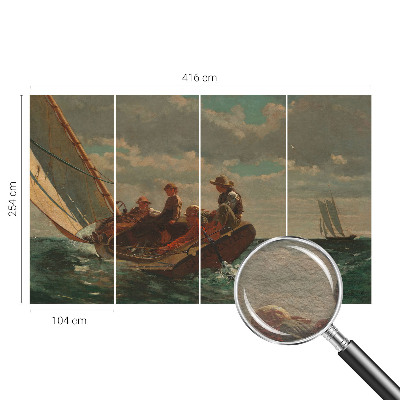 Fototapet efter mål Havekspedition