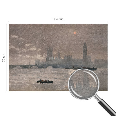 Fototapet på mål Natpanorama