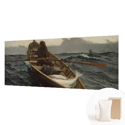 Høj kvalitet fototapet Fisker på havet