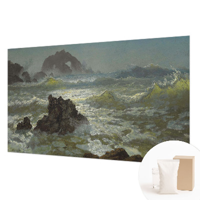 Stor fototapet Stormfuldt hav