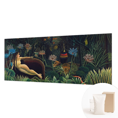 Vlies fototapet med et eksotisk junglemotiv