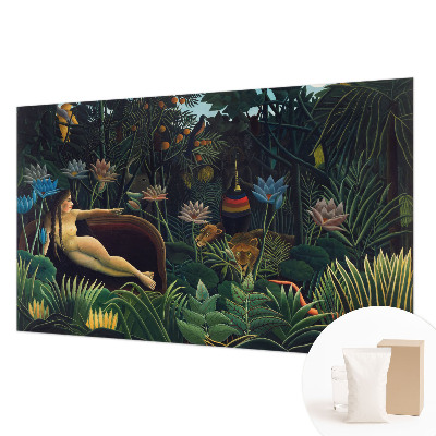Vlies fototapet med et eksotisk junglemotiv