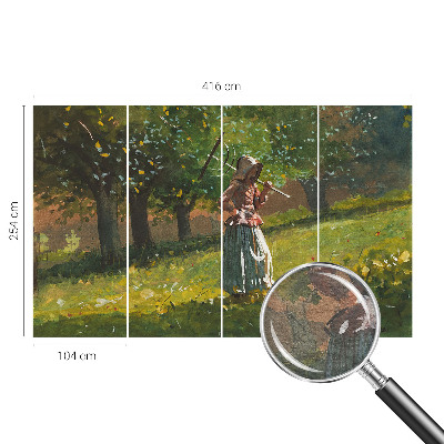 Fototapet soveværelse Efterårseftermiddag