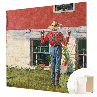 Fototapet til børn Landsbyscene