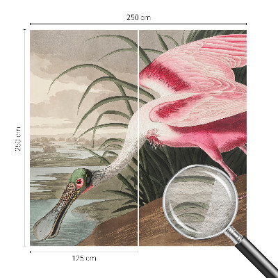 Fototapet efter mål Eksotisk fugl