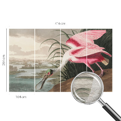 Fototapet efter mål Eksotisk fugl