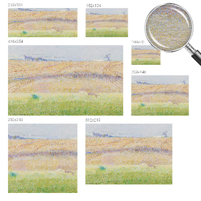 Fototapet på mål Sommermark