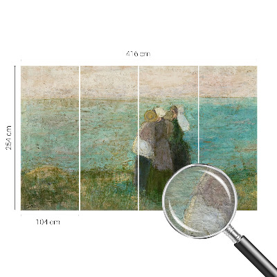 Modern fototapet Refleksion ved havet