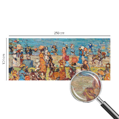 Stor fototapet Strandscene