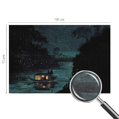 3D fototapet Aftenlys