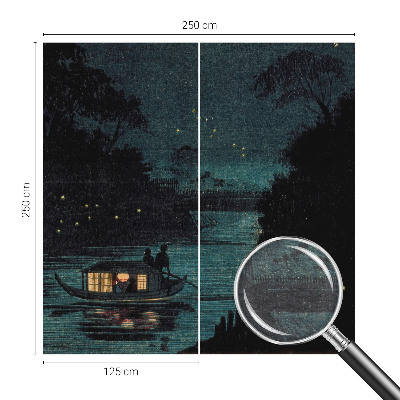 3D fototapet Aftenlys