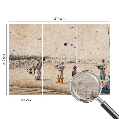 Fototapet Svævende drager