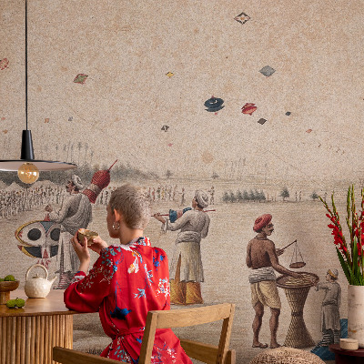 Fototapet Svævende drager