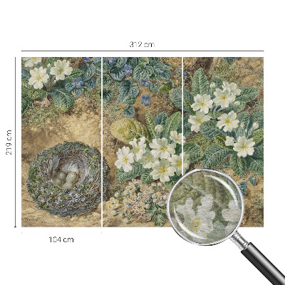 Foto tapet Forårskomposition