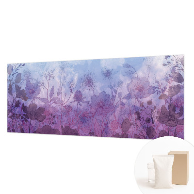 Vlies fototapet med pastelblomster