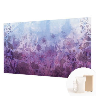 Vlies fototapet med pastelblomster