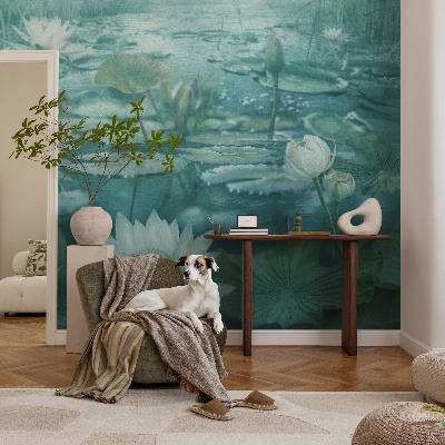 Non-woven fototapet Vandblomster