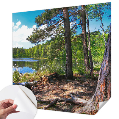 Tapet selvklæbende til nem påføring uden lim