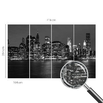 55D tapet i 3D-effekt
