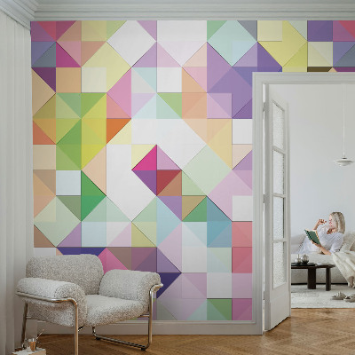 Selvklæbende fototapet med motivdesign til nem påsætning og fjernelse