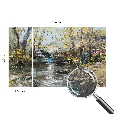 Mønstret tapet Mønstret tapet