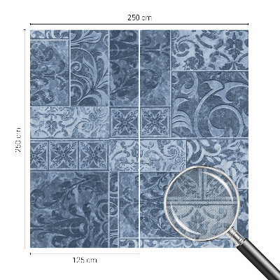 Mønstret tapet Mønstret tapet