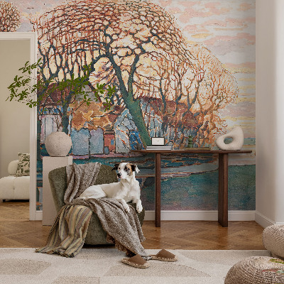 Tapet med mønster Tapet med mønster